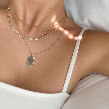 Breathe Soul Tag Necklace